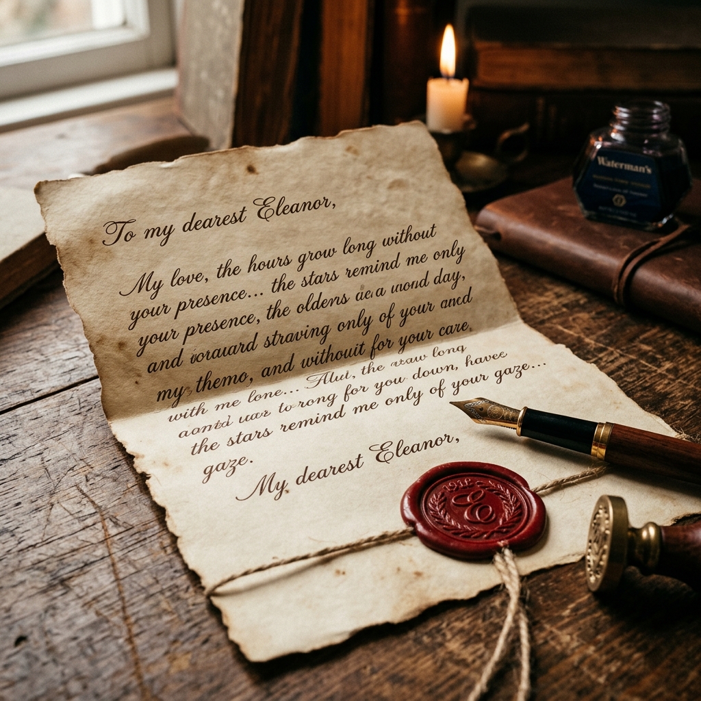 Vintage Handwritten Letter